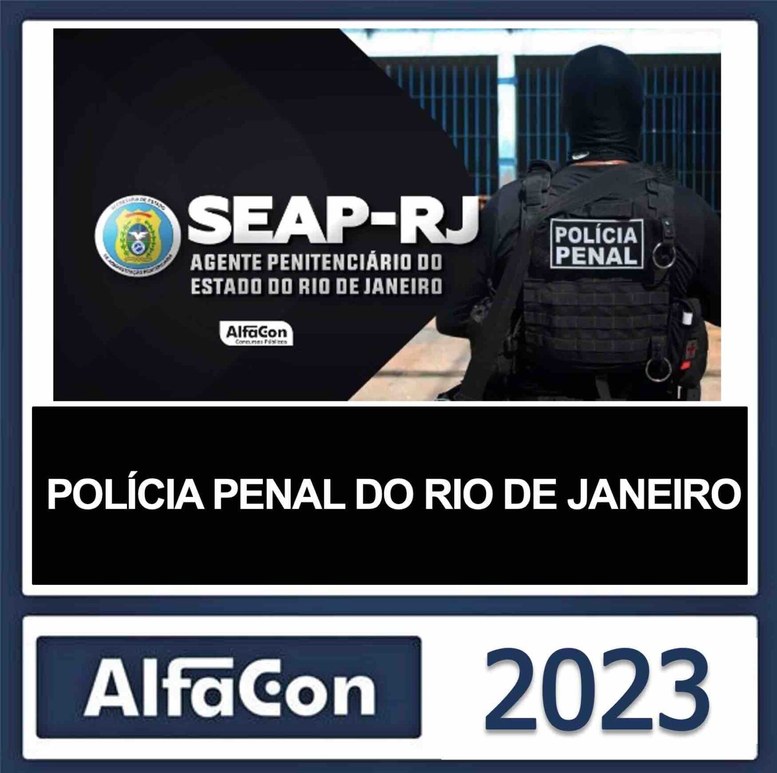 RATEIO POLICIA PENAL RJ ALFACON 2023