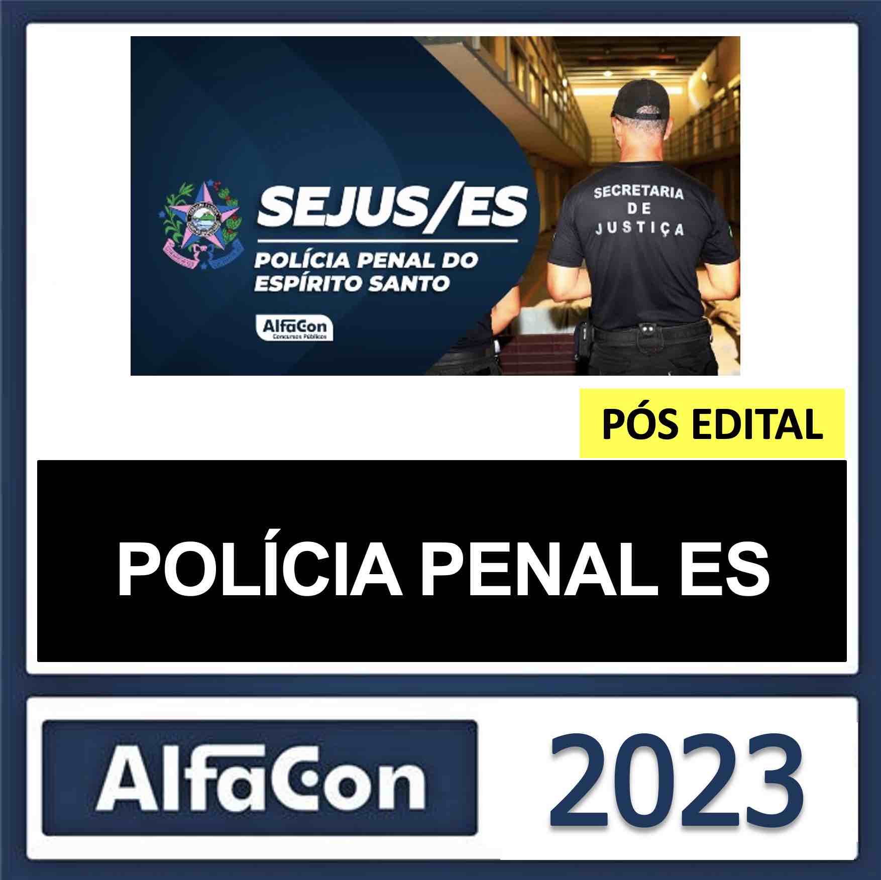 Análise de edital - Policia Penal do Espírito Santo 